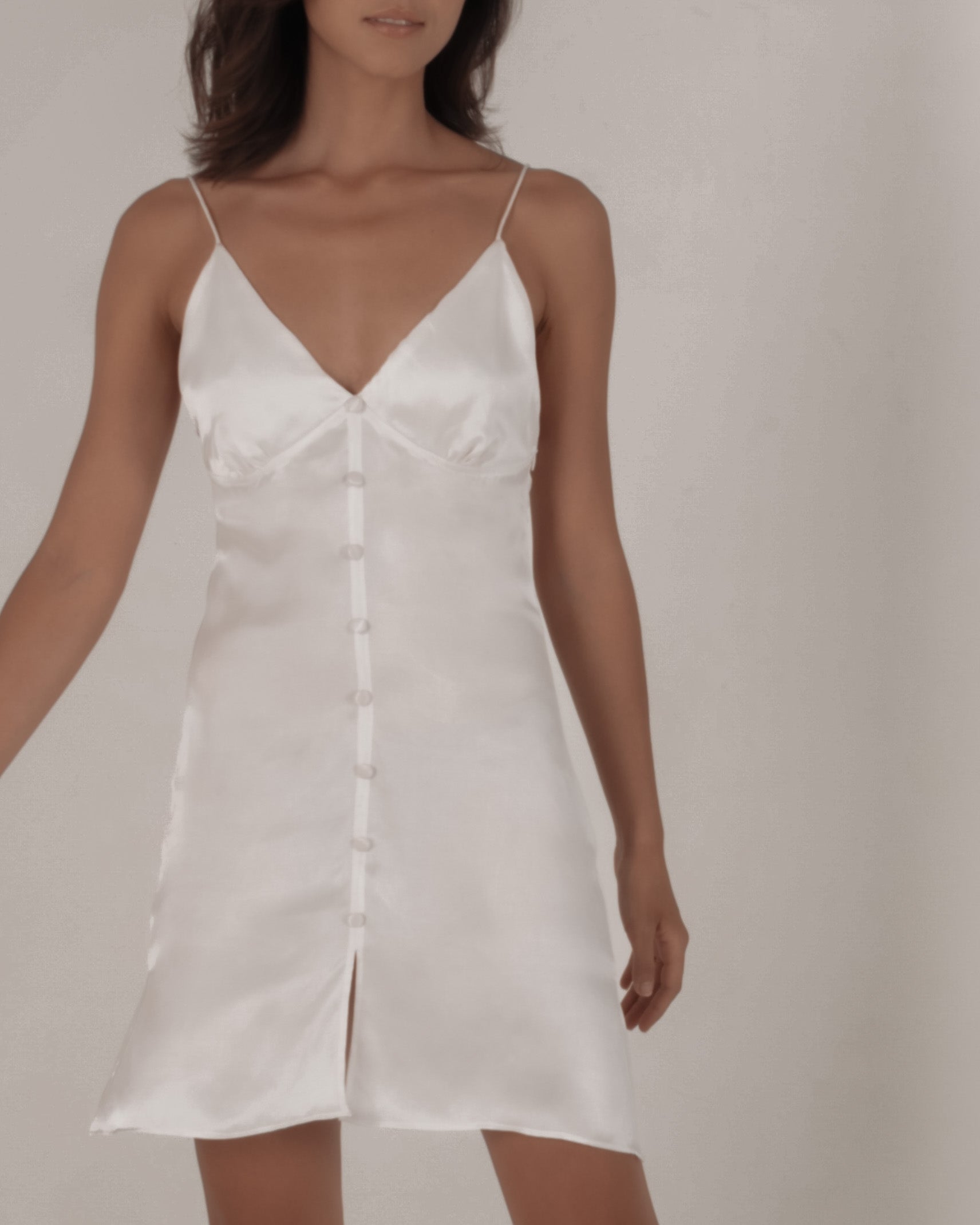 The Josephine Dress | Silk Bustier Mini Dress - Generation of Saints M / White The Josephine Dress | Silk Bustier Mini Dress - Generation of Saints M / White